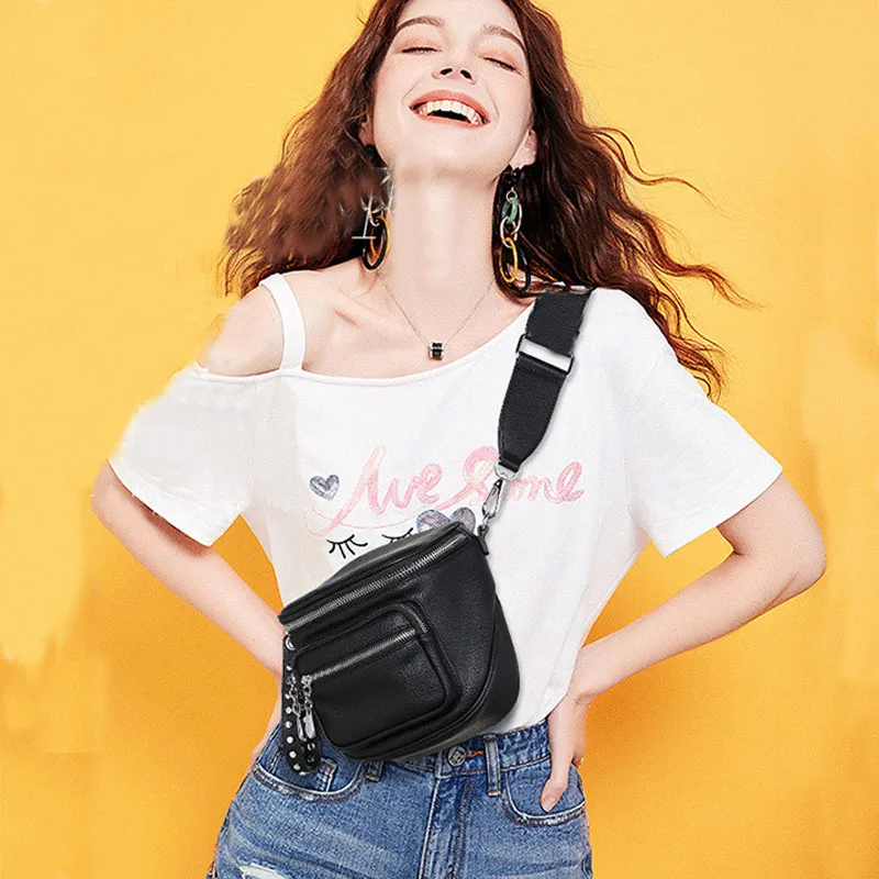 Women Chest Bag Leather Wide Strap Bucket Shoulder Bag Large Hobo Cross-body Bags Casual Travel Waist Belt Packs bolsa feminina
Women Chest Bag Leather Wide Strap Bucket Shoulder Bag Large Hobo Cross-body Bags Casual Travel Waist Belt Packs bolsa feminina
