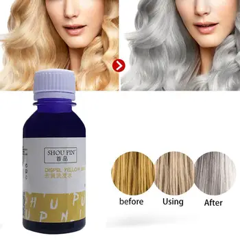 No Yellow Shampoo Purple Shampoo Toner Anti Brassy 100ml For Silver Blonde Hair Bleached Color Yellow Gray Protecting Remov Q3T5
No Yellow Shampoo Purple Shampoo Toner Anti Brassy 100ml For Silver Blonde Hair Bleached Color Yellow Gray Protecting Remov Q3T5