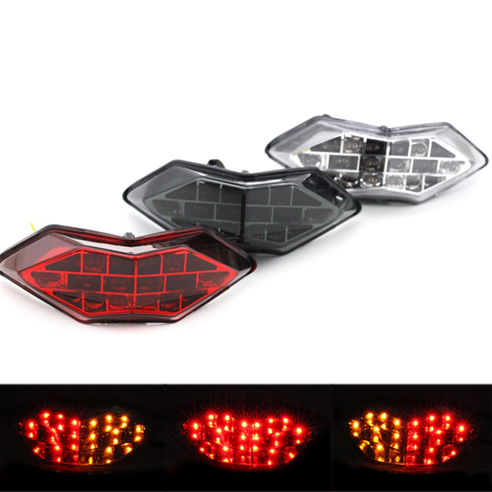Motorcycle Ultra Bright Integrated LED Tail Light Turn Signal For Kawasaki Z250 Ninja300 2013-2017 Z300 Ninja250 2015-2017
Motorcycle Ultra Bright Integrated LED Tail Light Turn Signal For Kawasaki Z250 Ninja300 2013-2017 Z300 Ninja250 2015-2017