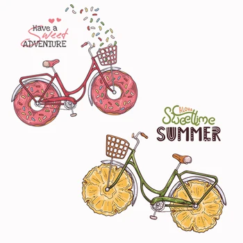 Prajna Iron On Transfers Cartoon Oranger Donuts Bicycle Patch Heat Transfer Vinyl Thermal Transfers Patches Stickers On Clothes
Prajna Iron On Transfers Cartoon Oranger Donuts Bicycle Patch Heat Transfer Vinyl Thermal Transfers Patches Stickers On Clothes