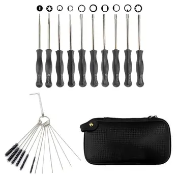 Pack of 10 Carburetor Adjustment Tool + Carrying Case + Cleaning Bursh for Common 2 Cycle Carburator Engine - Carburetor Adjustm
Pack of 10 Carburetor Adjustment Tool + Carrying Case + Cleaning Bursh for Common 2 Cycle Carburator Engine - Carburetor Adjustm