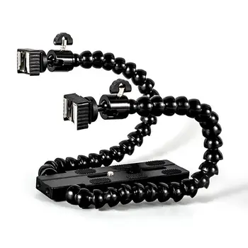 Flexible arm Bracket Bendable Flash Light Stand dslr camera Flash Bracket adapter mount flash Holder
Flexible arm Bracket Bendable Flash Light Stand dslr camera Flash Bracket adapter mount flash Holder