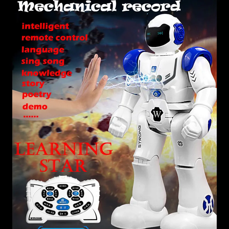 New Design Learning Partner RC Robot Intelligent Mechanical Remote Control Programming Toys Suit For Gifts to Children ASSOT
New Design Learning Partner RC Robot Intelligent Mechanical Remote Control Programming Toys Suit For Gifts to Children ASSOT