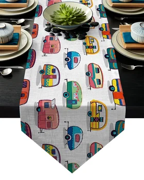 Cute Cartoon Car Table Runner Table Flag Home Party Decorative Tablecloth Table Runners for Wedding
Cute Cartoon Car Table Runner Table Flag Home Party Decorative Tablecloth Table Runners for Wedding