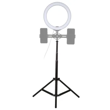 PULUZ PKT3055B 10.2inch RBGW Dimmable Remote APP Control LED Video Ring Light with Tripod Stand for Live Streaming
PULUZ PKT3055B 10.2inch RBGW Dimmable Remote APP Control LED Video Ring Light with Tripod Stand for Live Streaming