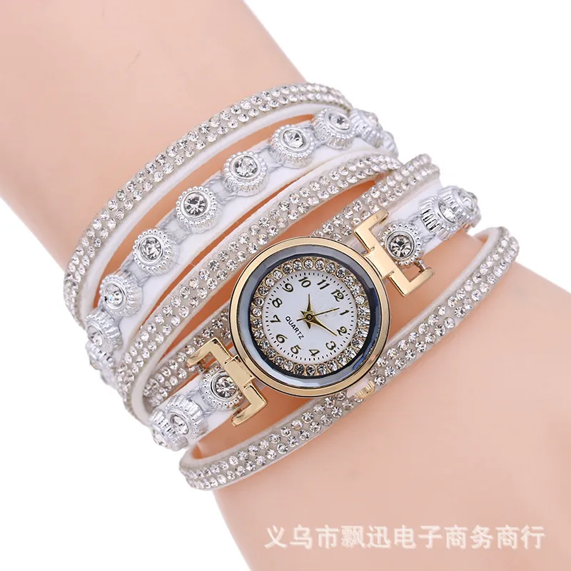 AliExpress Hot Selling Women's Fashionable Watch Suede Watch Strap Diamond Set Coiling Women's Quartz Bracelet Watch
AliExpress Hot Selling Women's Fashionable Watch Suede Watch Strap Diamond Set Coiling Women's Quartz Bracelet Watch