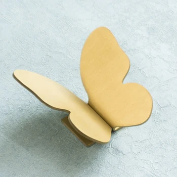 Home Decor Exquisite Cabinet Pulls Easy Install Cupboard Brass Gold Butterfly Drawer Knob Furniture Handle Dresser Wardrobe
Home Decor Exquisite Cabinet Pulls Easy Install Cupboard Brass Gold Butterfly Drawer Knob Furniture Handle Dresser Wardrobe