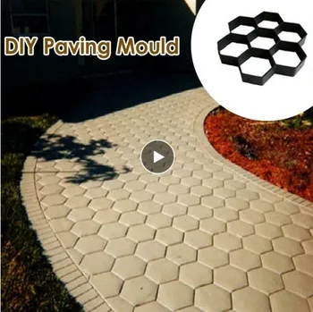 Concrete Molds Garden Floor DIY Paving Mould Home Garden Path Maker Manually Cement Brick Stepping Driveway Stone Road Tool
Concrete Molds Garden Floor DIY Paving Mould Home Garden Path Maker Manually Cement Brick Stepping Driveway Stone Road Tool