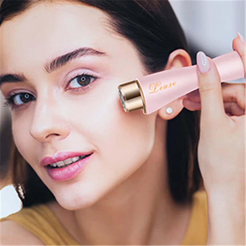 Laxcare Painless Facial Hair Removal Mini Epilator Waterproof Shaver Razor with LED Light Depilador Laser For Women Pink Gift
Laxcare Painless Facial Hair Removal Mini Epilator Waterproof Shaver Razor with LED Light Depilador Laser For Women Pink Gift