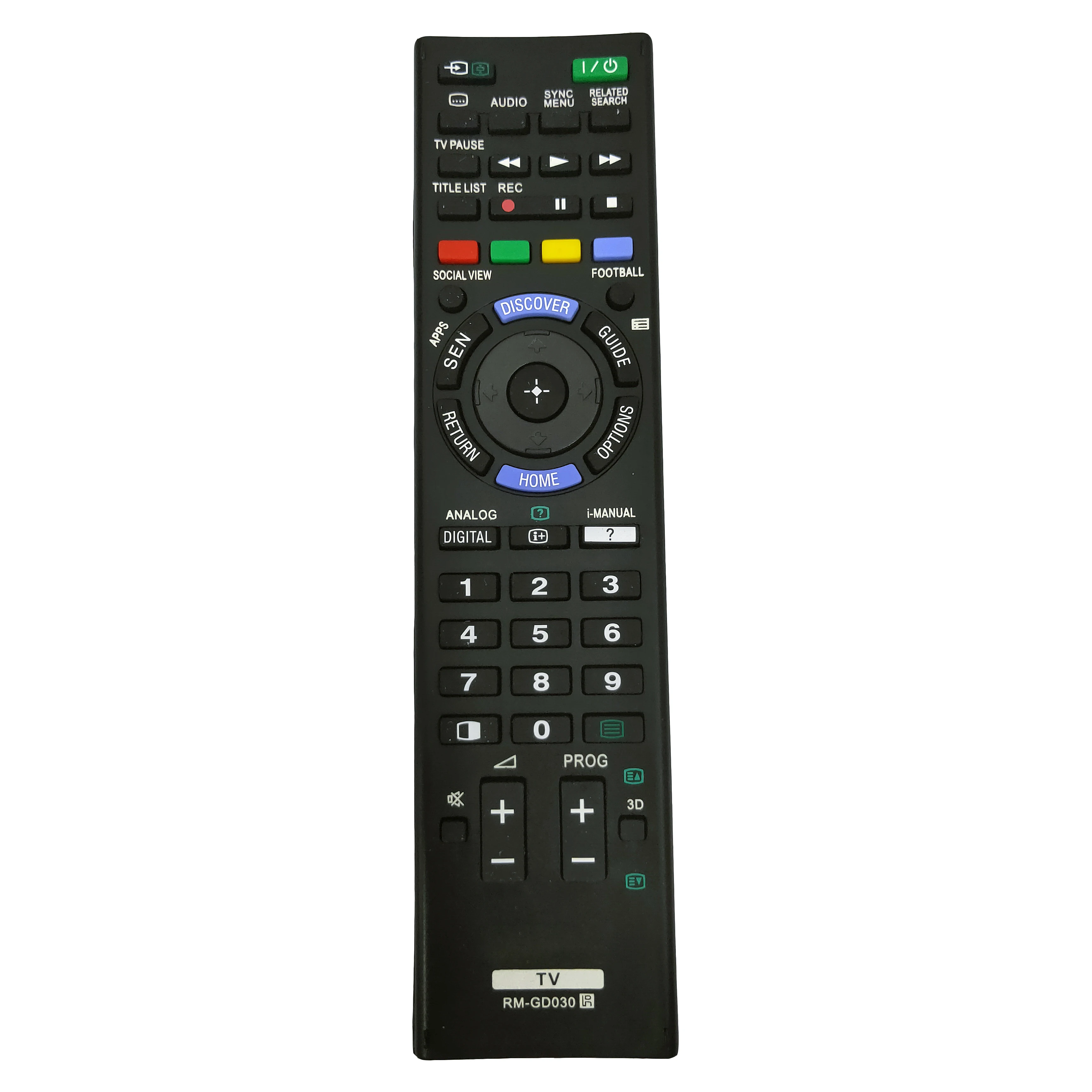 NEW RM-GD030 Replacement for Sony RM-GD033 RM-GD031 RM-GD032 TV Remote Control for KDL55X9000B KDL60W850B KDL65X9000B
NEW RM-GD030 Replacement for Sony RM-GD033 RM-GD031 RM-GD032 TV Remote Control for KDL55X9000B KDL60W850B KDL65X9000B