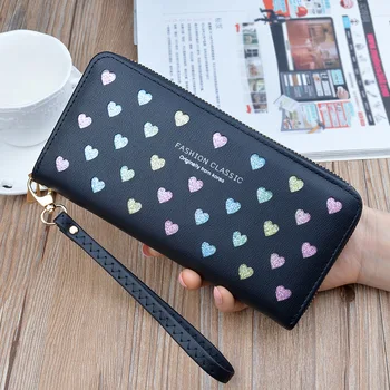 New Style Wallet Women's Long Zipper Large Capacity Mobile Phone Bag Wild Love Color Hollowed Out Clutch Bags Ladies Coin Purse
New Style Wallet Women's Long Zipper Large Capacity Mobile Phone Bag Wild Love Color Hollowed Out Clutch Bags Ladies Coin Purse