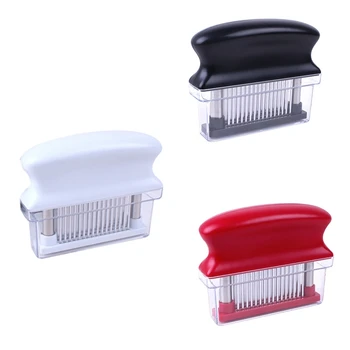 48 Blades Needle Meat Tenderizer Stainless Steel Knife Meat Beaf Steak Mallet Meat Tenderizer Cooking Tools
48 Blades Needle Meat Tenderizer Stainless Steel Knife Meat Beaf Steak Mallet Meat Tenderizer Cooking Tools