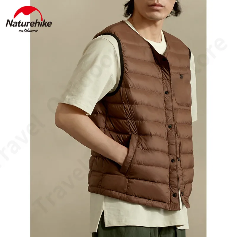 Naturehike Portable Ultralight Down Vest Outdoor Camping Winter Keep Warm 90% Goose Down 750Fp Sleeveless Jacket Fashion Vest
Naturehike Portable Ultralight Down Vest Outdoor Camping Winter Keep Warm 90% Goose Down 750Fp Sleeveless Jacket Fashion Vest