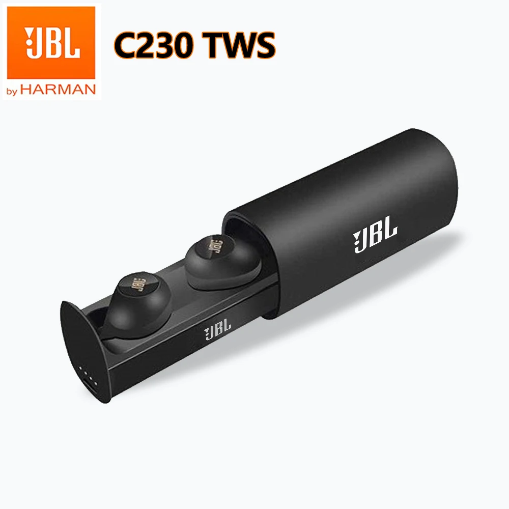 JBL C230TWS настоящие беспроводные Bluetooth наушники C230 Оригинальные стерео с микрофоном