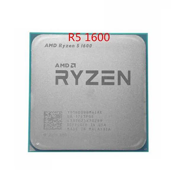 AMD Ryzen 5 1600 R5 3 2 ГГц шестиядерный процессор Processoe YD1600BBM6IAE сокет AM4 бесплатная