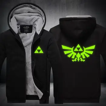 High-Q Unisex Noctilucent The Legend of Zelda Logo Hoodie Coat thickening Cardigan Luminous Hoodies Sweatshirt Jacket Coat
High-Q Unisex Noctilucent The Legend of Zelda Logo Hoodie Coat thickening Cardigan Luminous Hoodies Sweatshirt Jacket Coat