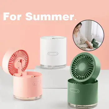 Portable Desktop Misting Fan Rechargeable 3-Speed Fan with 300ml Mister LED Night Light Quiet Mini Fan
Portable Desktop Misting Fan Rechargeable 3-Speed Fan with 300ml Mister LED Night Light Quiet Mini Fan