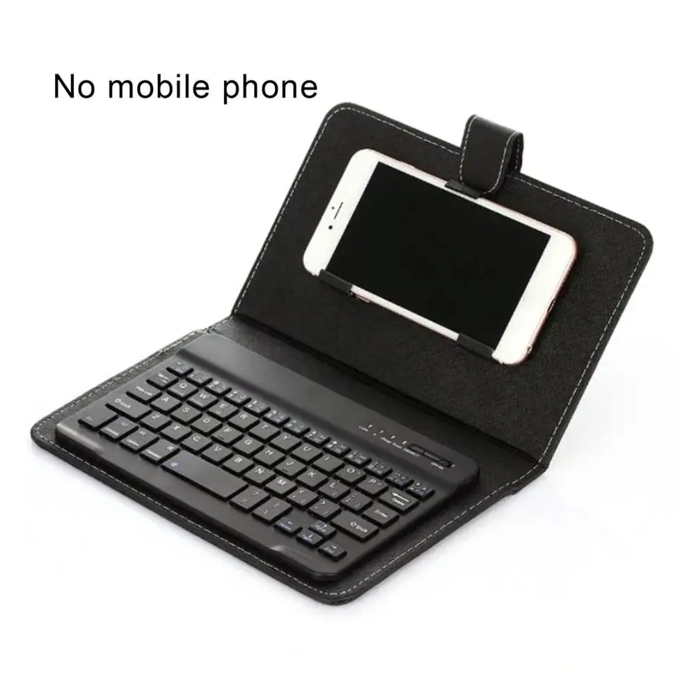 Mobile Phone Wireless Keyboard Leather Case Wireless Keyboard Protective Cover Three Systems Universal Two
Mobile Phone Wireless Keyboard Leather Case Wireless Keyboard Protective Cover Three Systems Universal Two