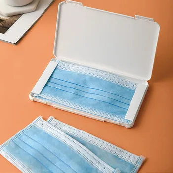 Behogar Dustproof Mask Case Box Portable Protective Disposable Face Mouth Masks Storage Container Organizer for 4-6 Mask
Behogar Dustproof Mask Case Box Portable Protective Disposable Face Mouth Masks Storage Container Organizer for 4-6 Mask