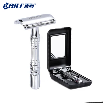 BAILI Classic Safety Razor Manual Exquisite Traditional Double Edge Blade Razor Shaver BT171 Upgraded version
BAILI Classic Safety Razor Manual Exquisite Traditional Double Edge Blade Razor Shaver BT171 Upgraded version