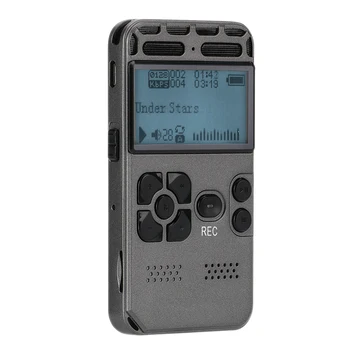 Professional Digital o Voice Recorder One-Button Recording Activated Dictaphone MP3 Player USB Rechargeable Noise Reduction
Professional Digital o Voice Recorder One-Button Recording Activated Dictaphone MP3 Player USB Rechargeable Noise Reduction