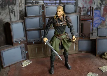 18cm Cartoon The Hobbit The lord of Rings Elf prince Legolas Aragon Action Figure Doll terror cartoon decoration d12
18cm Cartoon The Hobbit The lord of Rings Elf prince Legolas Aragon Action Figure Doll terror cartoon decoration d12