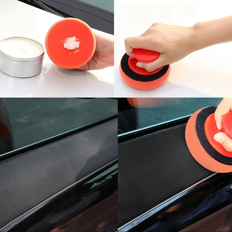 Polishing and waxing sponge with handle 7 Pcs Car Wax Applicator Pads Kit Sponge Applicators Soft Foam Waxing Pad with Grip
Polishing and waxing sponge with handle 7 Pcs Car Wax Applicator Pads Kit Sponge Applicators Soft Foam Waxing Pad with Grip