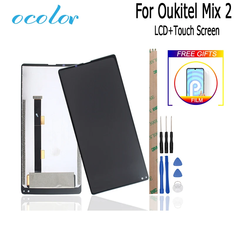 ocolor For Oukitel Mix 2 Mix 2 4G LCD Display And Touch Screen Assembly With Tools+Adhesive For Oukitel Mix 2 Mix 2 4G With Film
ocolor For Oukitel Mix 2 Mix 2 4G LCD Display And Touch Screen Assembly With Tools+Adhesive For Oukitel Mix 2 Mix 2 4G With Film