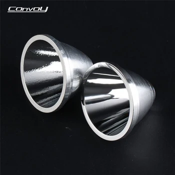 

New Spare Reflector DIY Cup Lamp Shades for CONVOY M3 Flashlight LED Torch Easy To Install No Tools Replacement Diameter 43.9mm