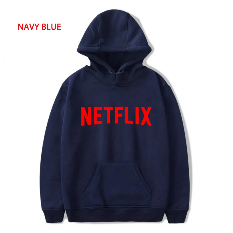 netflix logo hoodie