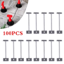 New 100 Pcs Replacement Steel Needles For Flooring Wall Tile Leveling System Leveler Replaceable Pin Tiling Construction Tools
New 100 Pcs Replacement Steel Needles For Flooring Wall Tile Leveling System Leveler Replaceable Pin Tiling Construction Tools