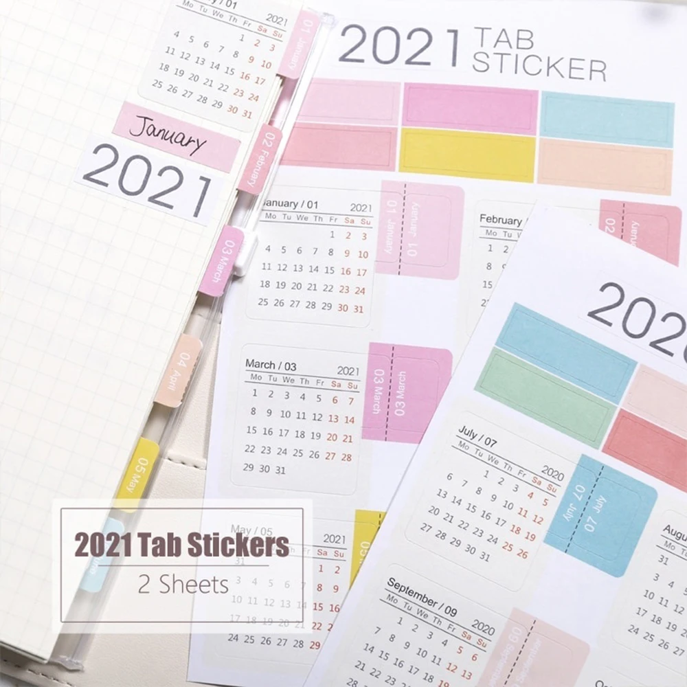 3Sheets 2021 Calendar Notebook Index Stickers Functional Planner Monthly Schedule Agenda Bookmark Stationery Stickers
3Sheets 2021 Calendar Notebook Index Stickers Functional Planner Monthly Schedule Agenda Bookmark Stationery Stickers