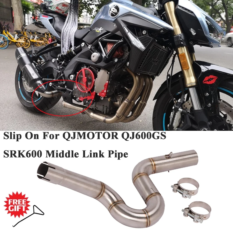 Слипоны для мотоцикла QJ600GS SRK600 выхлопная система Escape Модифицированная средняя Соединительная труба 51 мм без мотоцикла глушитель
Слипоны для мотоцикла QJ600GS SRK600 выхлопная система Escape Модифицированная средняя Соединительная труба 51 мм без мотоцикла глушитель