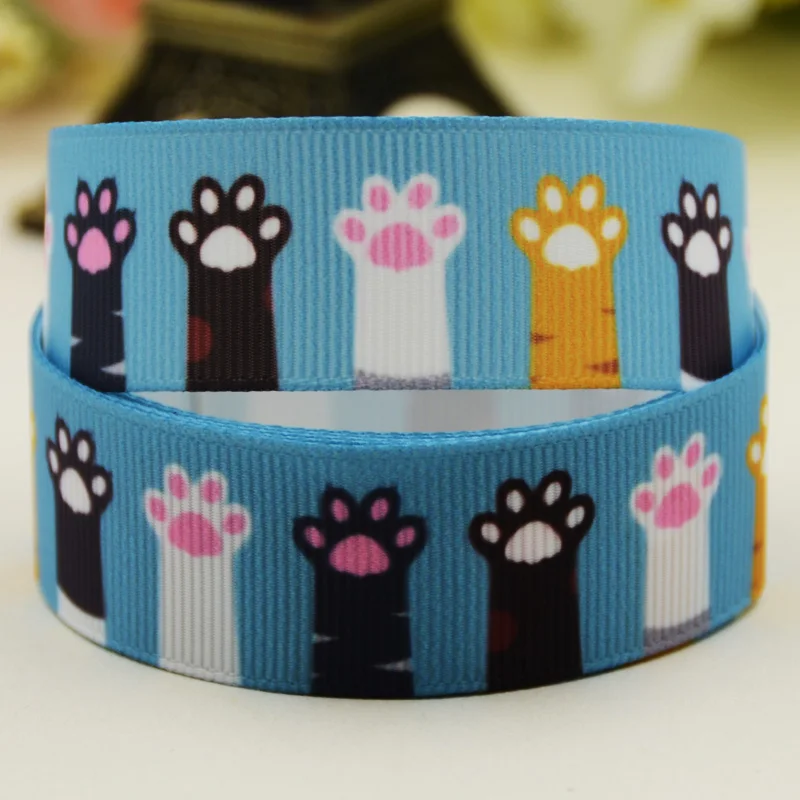 7/8 "(22 мм) цепочка из бисера с принтом мультфильма корсажная лента вечерние