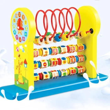 Kids Toys Wooden Math Toy Counting Circles Bead Abacus Kids Early Learning Montessori Educational Toys for children Baby
Kids Toys Wooden Math Toy Counting Circles Bead Abacus Kids Early Learning Montessori Educational Toys for children Baby