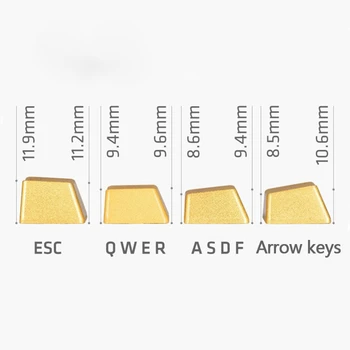 Replaceable Metal Keycap No Words Keys Mechanical Keyboard Cross Shaft Key Cap AXYF
Replaceable Metal Keycap No Words Keys Mechanical Keyboard Cross Shaft Key Cap AXYF