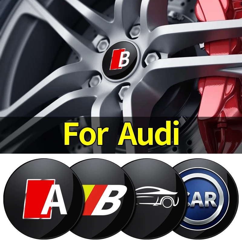 4 шт. колпачки для Audi TT 8n 8j 8s Mk1 Mk2 Mk3 A1 A3 A4 A5 Q7 | Автомобили и мотоциклы