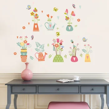 1PC Creative Non-toxic Removable Peel and Stick DIY Potted Flower Pot Butterfly Wall Sticker Wallpaper Wall Art
1PC Creative Non-toxic Removable Peel and Stick DIY Potted Flower Pot Butterfly Wall Sticker Wallpaper Wall Art