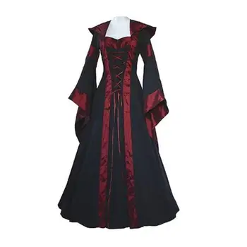 Medieval Dress New Women Vintage Victorian Style Gothic Dress Costume Pirate Ball Gown Peasant Wench Mid Century Modern Dress
Medieval Dress New Women Vintage Victorian Style Gothic Dress Costume Pirate Ball Gown Peasant Wench Mid Century Modern Dress