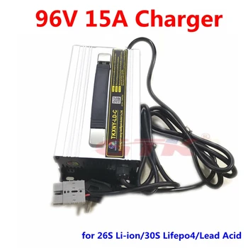 GTK power 96V 15A Charger for 26S Li-ion/30S Lifepo4 lithium battery pack DC output 109.2V 109.5v lithium battery Charger
GTK power 96V 15A Charger for 26S Li-ion/30S Lifepo4 lithium battery pack DC output 109.2V 109.5v lithium battery Charger