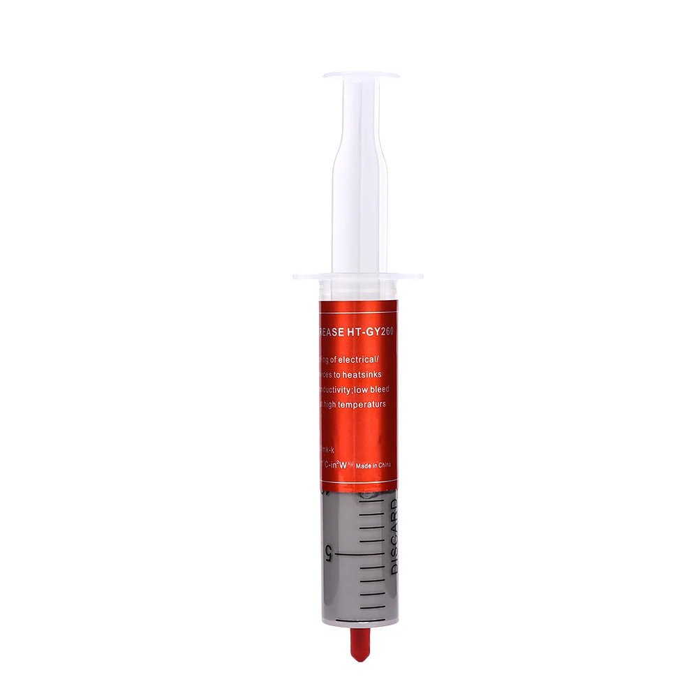 30G processor CPU Cooler Cooling Fan Thermal Grease VGA Compound Heatsink Plaster paste
30G processor CPU Cooler Cooling Fan Thermal Grease VGA Compound Heatsink Plaster paste