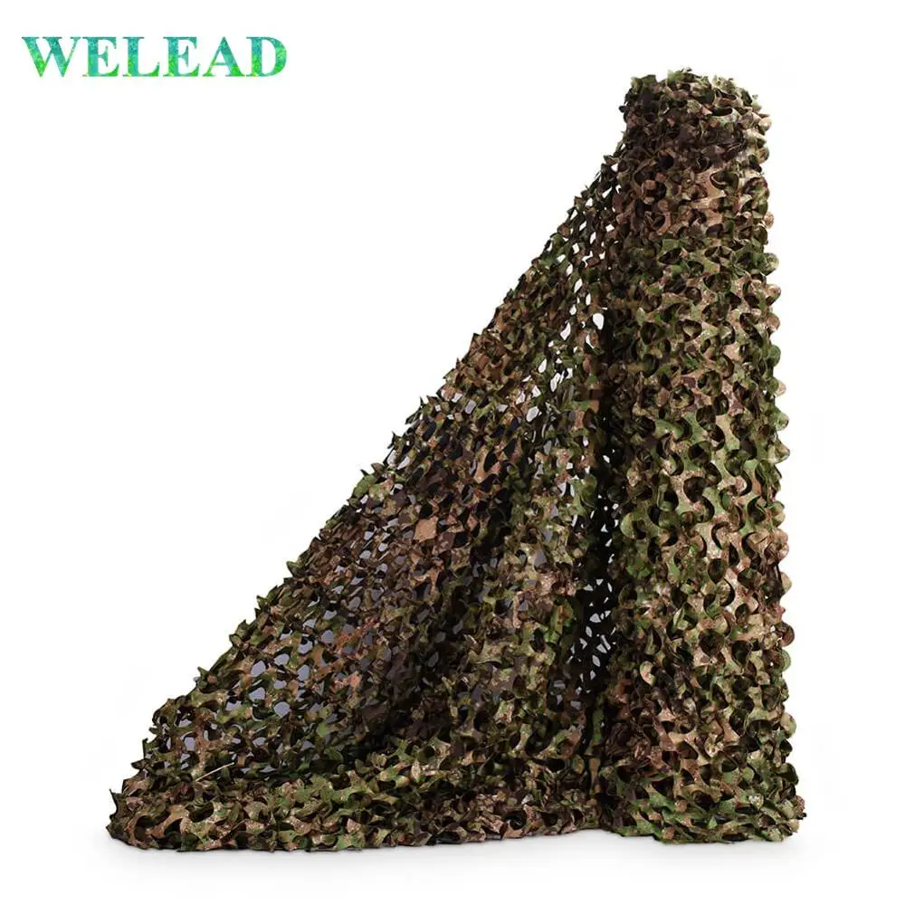 WELEAD Simple GreenZone Camouflage Net Military For Hunting Outdoor Army Camo Netting Bird Hide Concealment Mesh Network Cover
WELEAD Simple GreenZone Camouflage Net Military For Hunting Outdoor Army Camo Netting Bird Hide Concealment Mesh Network Cover