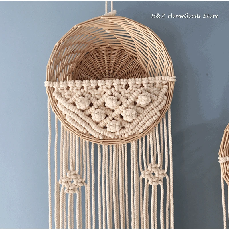 Garden Dreams Round Flower Pot Macrame Tapestry 8 H02d3cdf9df4945eb9242e854b319cf15d