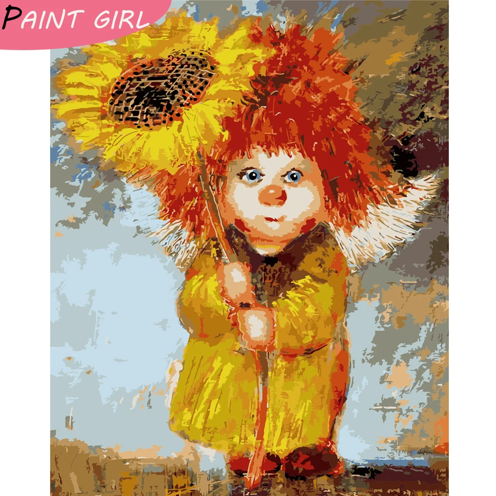 PAINT GIRL Sunshine Angel Pictures Gift Coloring By Numbers Canvas Wall Set 50x40cm VA-0102
PAINT GIRL Sunshine Angel Pictures Gift Coloring By Numbers Canvas Wall Set 50x40cm VA-0102