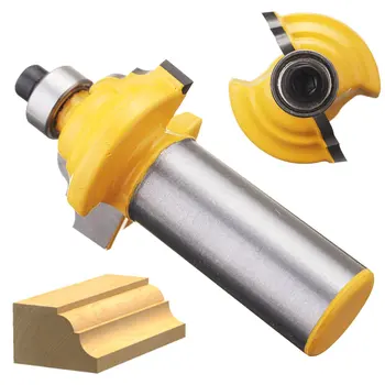 1/2 Inch Shank Router Bit Edging Molding Three Arc Table Knife Woodworking Blade Drill Bit Woodwork Milling Cutters
1/2 Inch Shank Router Bit Edging Molding Three Arc Table Knife Woodworking Blade Drill Bit Woodwork Milling Cutters