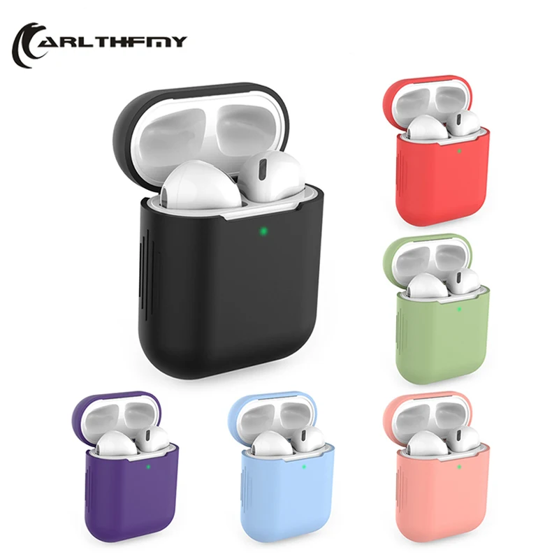 2020 New Silicone Cases for Airpods 2 Accessory Protective Earphone Cover Case for Apple Airpods Case 1&2 Shockproof Sleeve
2020 New Silicone Cases for Airpods 2 Accessory Protective Earphone Cover Case for Apple Airpods Case 1&2 Shockproof Sleeve