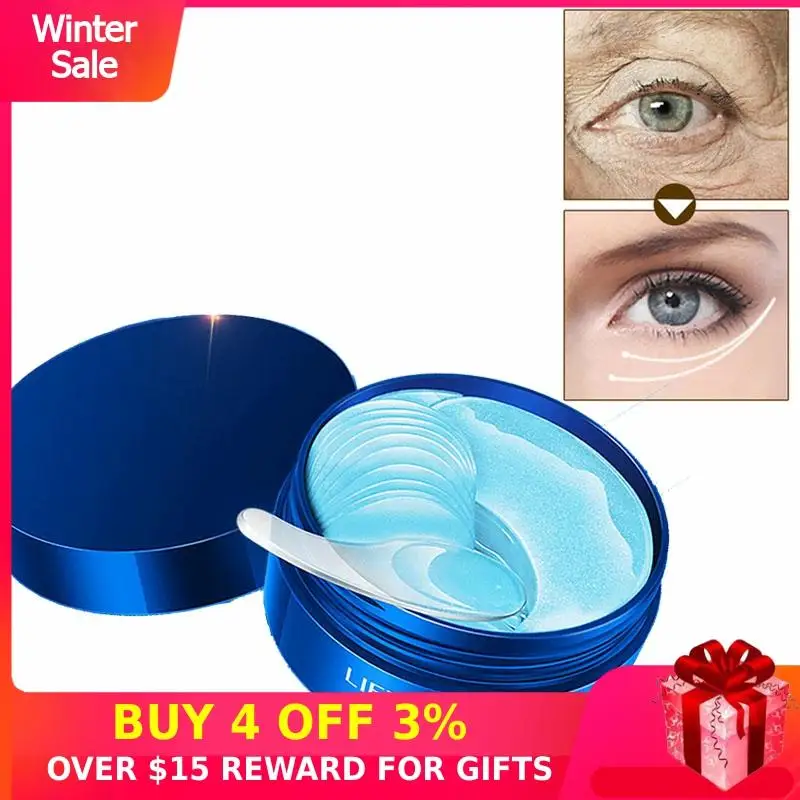 Blue Moisturizing Eye Mask Patch 60pcs=30pairs Jellyfish Collagen Eyes Masks Anti Age Face Care Patches Remover Dark Circles P
Blue Moisturizing Eye Mask Patch 60pcs=30pairs Jellyfish Collagen Eyes Masks Anti Age Face Care Patches Remover Dark Circles P