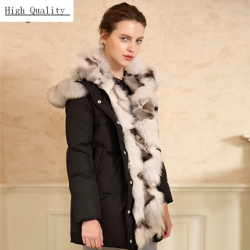 Winter Jacket Women White Duck Down Coat Female Large Fox Fur Hooded Warm Clothes Ladies Thick Winter Coats 2020 LWL1048
Winter Jacket Women White Duck Down Coat Female Large Fox Fur Hooded Warm Clothes Ladies Thick Winter Coats 2020 LWL1048