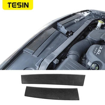 TESIN Carbon Fiber Protection Stickers Car Engine Compartment Dustproof Plate Decoration Cover For Dodge Challenger 2015+ 
TESIN Carbon Fiber Protection Stickers Car Engine Compartment Dustproof Plate Decoration Cover For Dodge Challenger 2015+