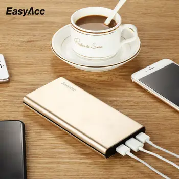 EasyAcc 15000mAh Power Bank 4.8A 3 Ports Portable Battery For iPhone Android For iPhone Xiaomi Mi 9 PoverBank 
EasyAcc 15000mAh Power Bank 4.8A 3 Ports Portable Battery For iPhone Android For iPhone Xiaomi Mi 9 PoverBank
